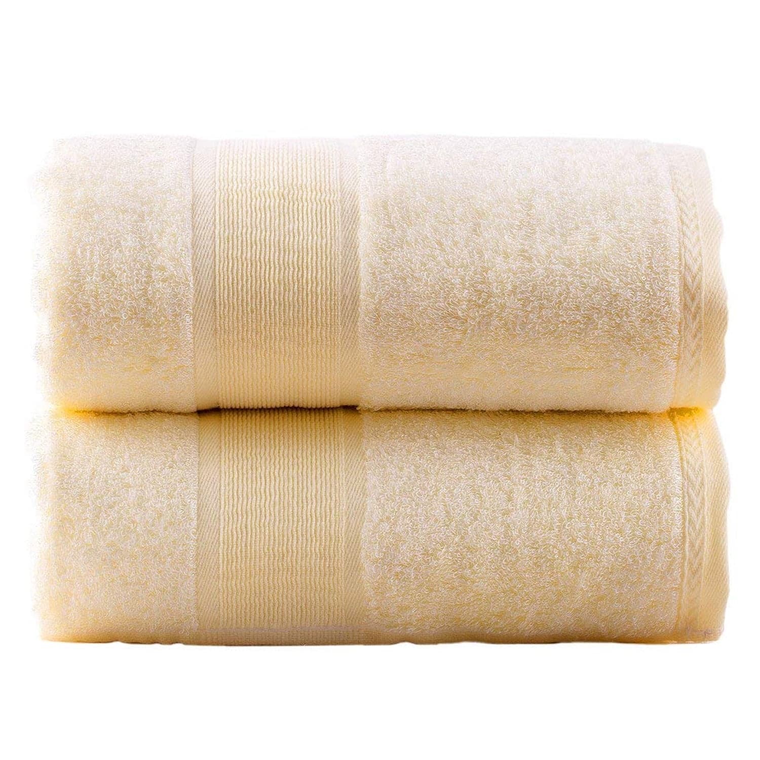 2 Piece Bamboo Bath Towels, Soft Luxury Bath Towel Set for Bathroom(27 ...