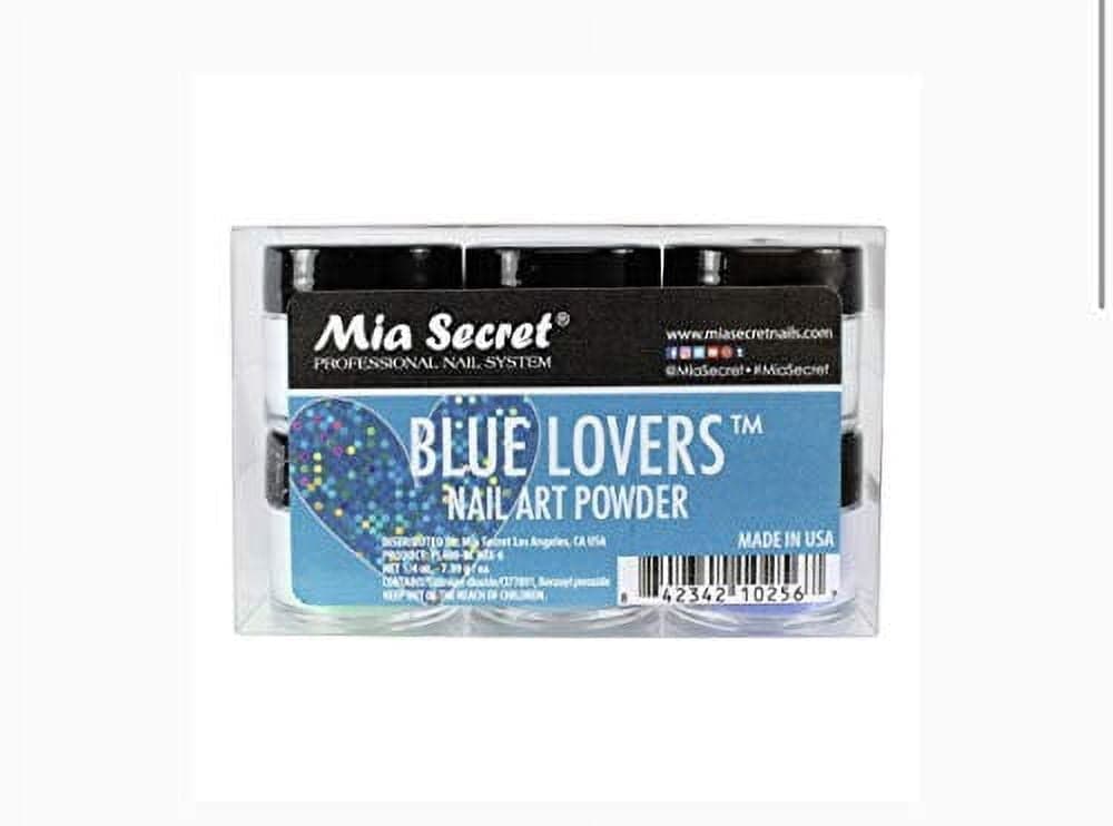 6PC Mia Secret Nail New Acrylic Art New Collection (BLUE LOVERS ...
