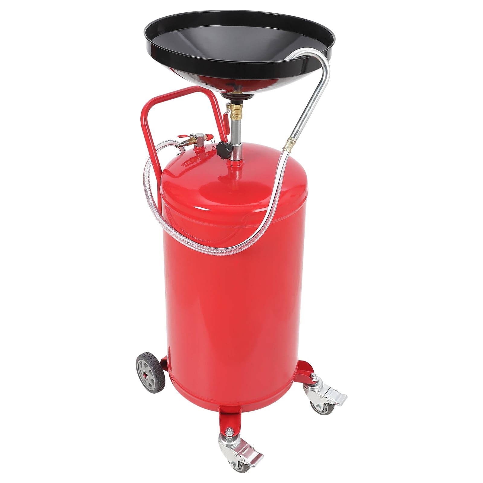 Accreate 18 Gallon Waste Oil Drain Tank, Portable Oil Drain Container ...