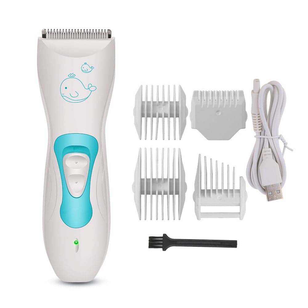 Baby Hair Clippers - Quiet Kids Hair Trimmer, Cordless & Waterproof ...