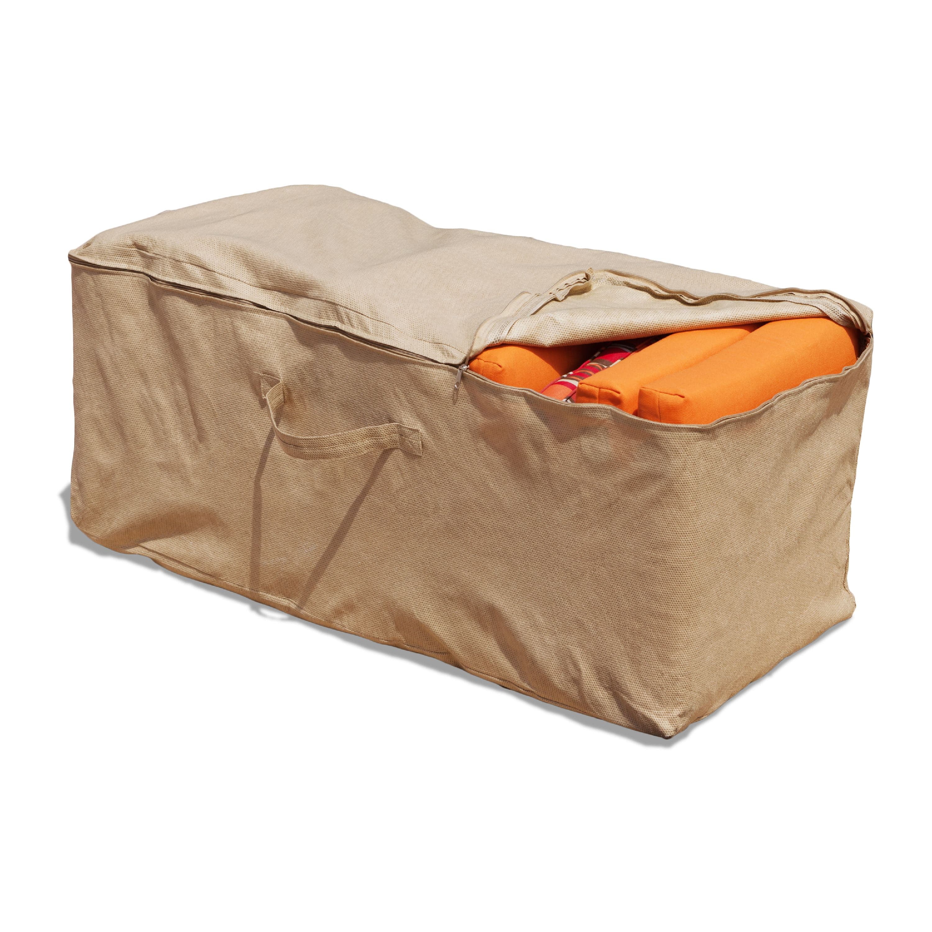 Budge 19" H Nutmeg Patio Cushion Storage Bag Cover, All-Seasons ...