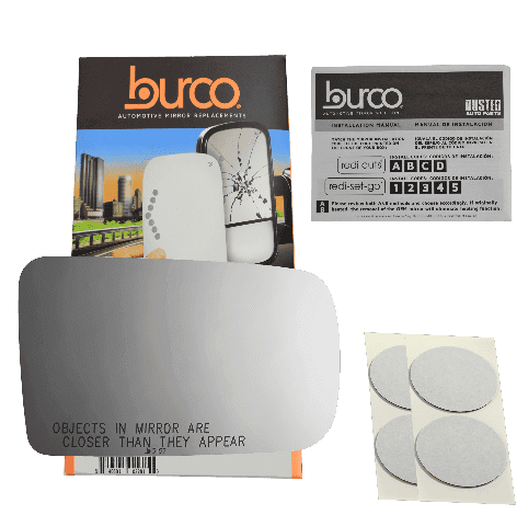 Burco Side View Mirror Replacement Glass - Clear Glass - 3157 - Walmart.com