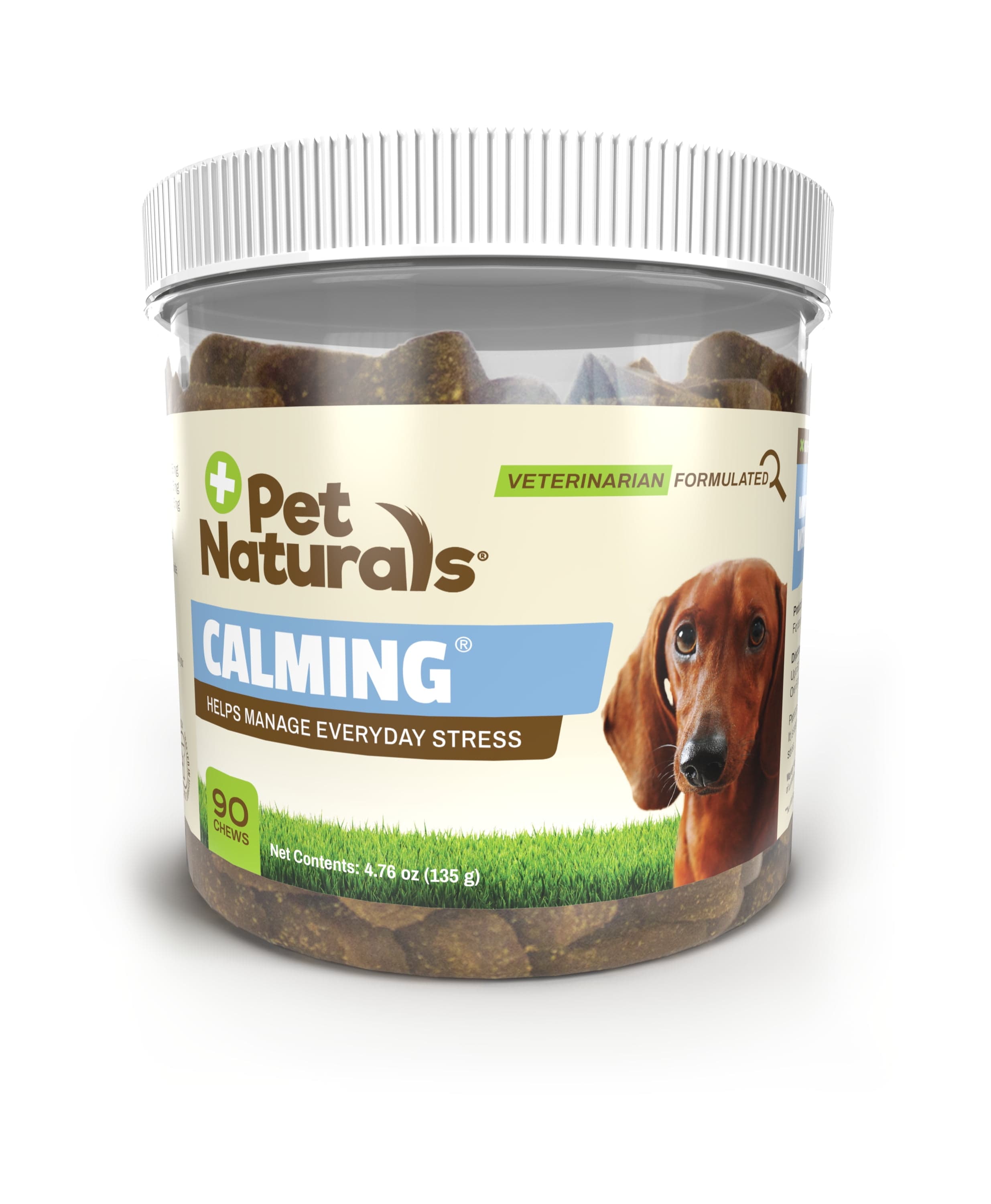 Pet Naturals Calming Anxiety Support Chews for Dogs, Chicken Flavor, 90 ...