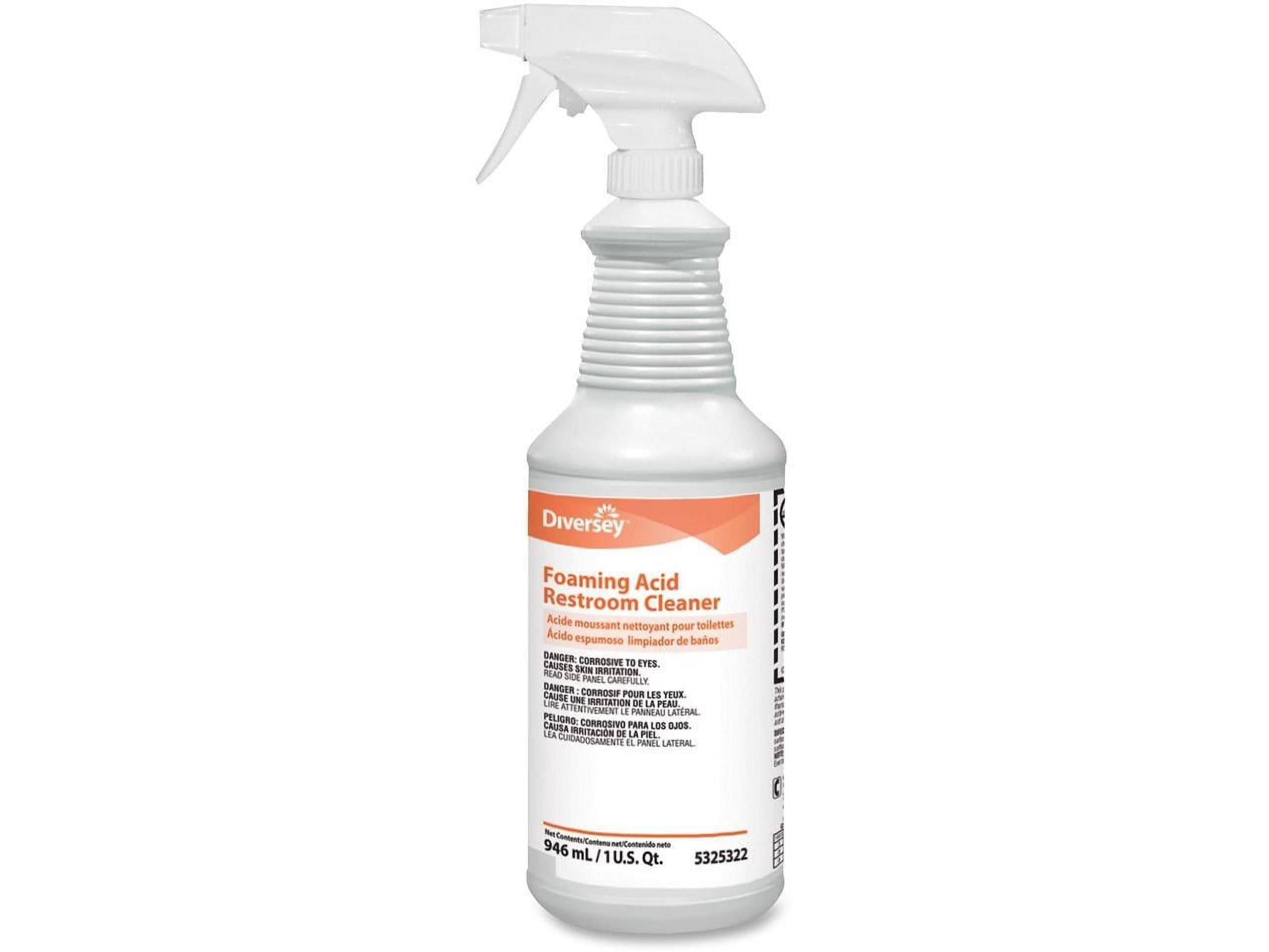 Diversey Foaming Acid Restroom Cleaner - Walmart Business Supplies
