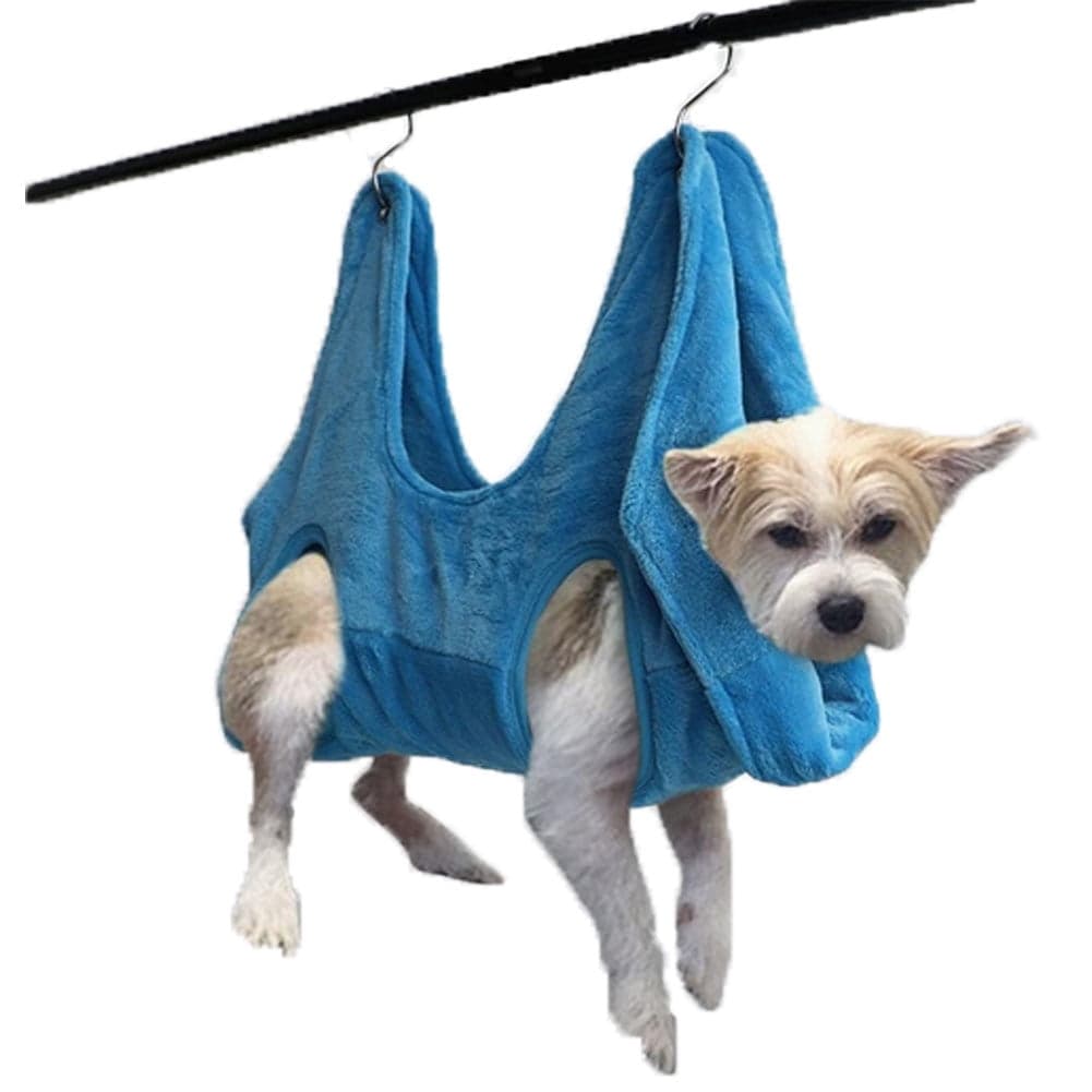 Dog Hammock Helper for Nail Trimming, Pet Grooming Hammock Harness for ...