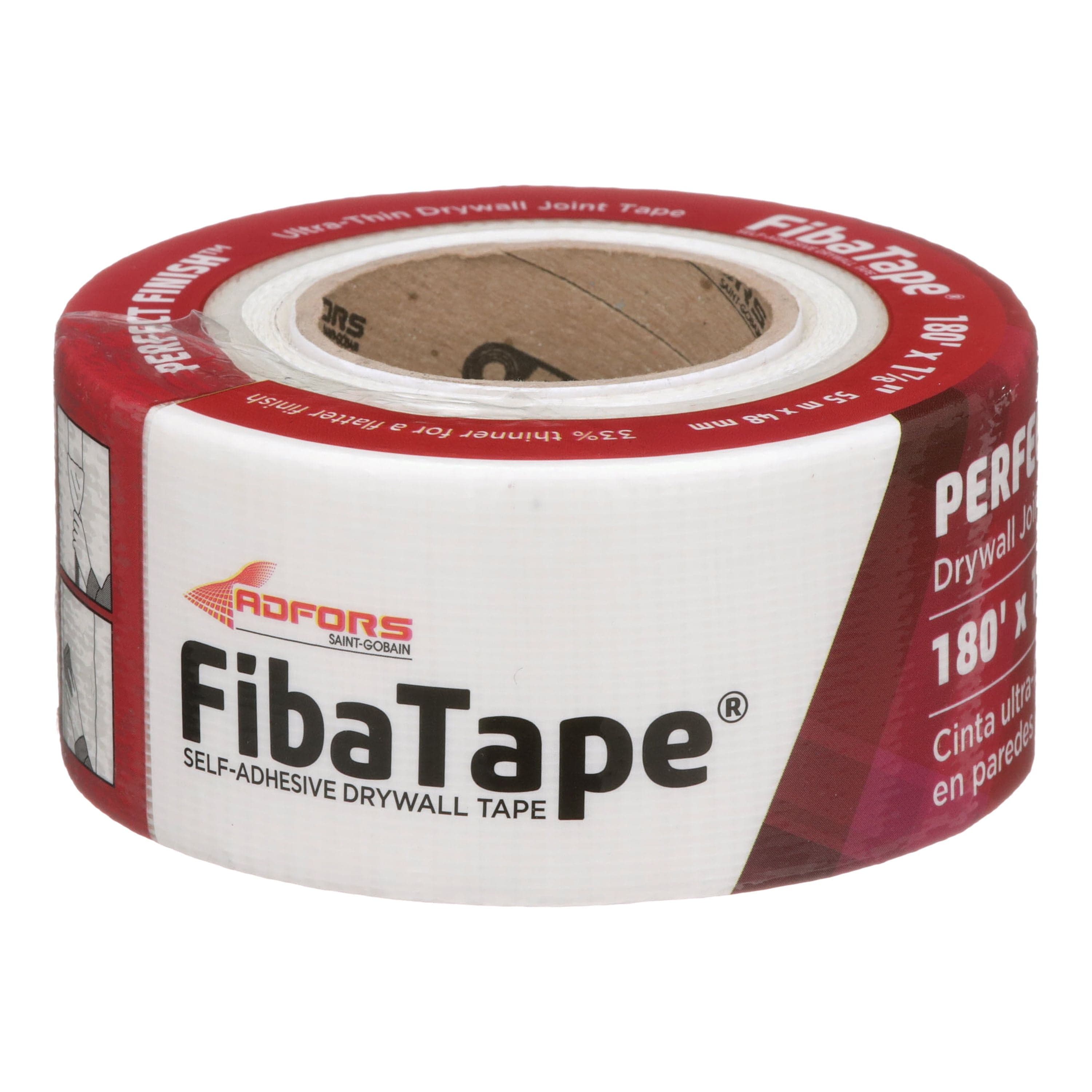 FibaTape Perfect Finish 1-7/8 in x 180 ft Fiberglass Self-Adhesive Mesh ...