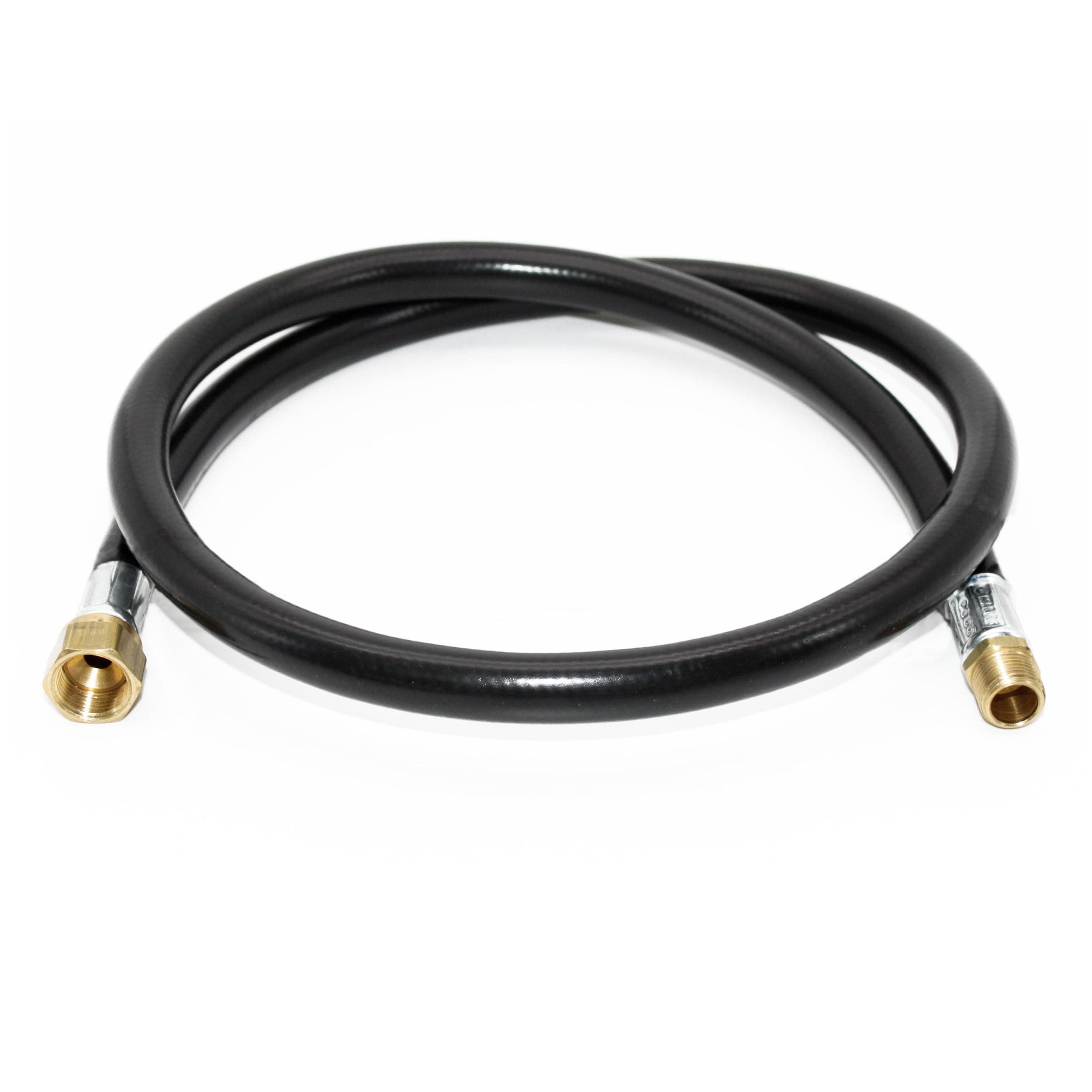 Flame King Thermo Plastic Hose Assembly for LP & Natural Gas 48" 3/8 ...