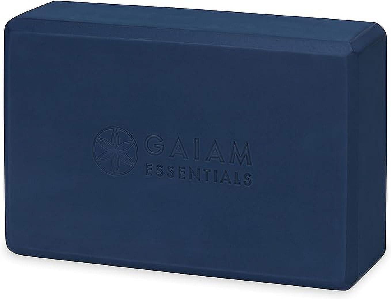 Gaiam Essentials Yoga Brick Sold as Single Block EVA Foam Block ...