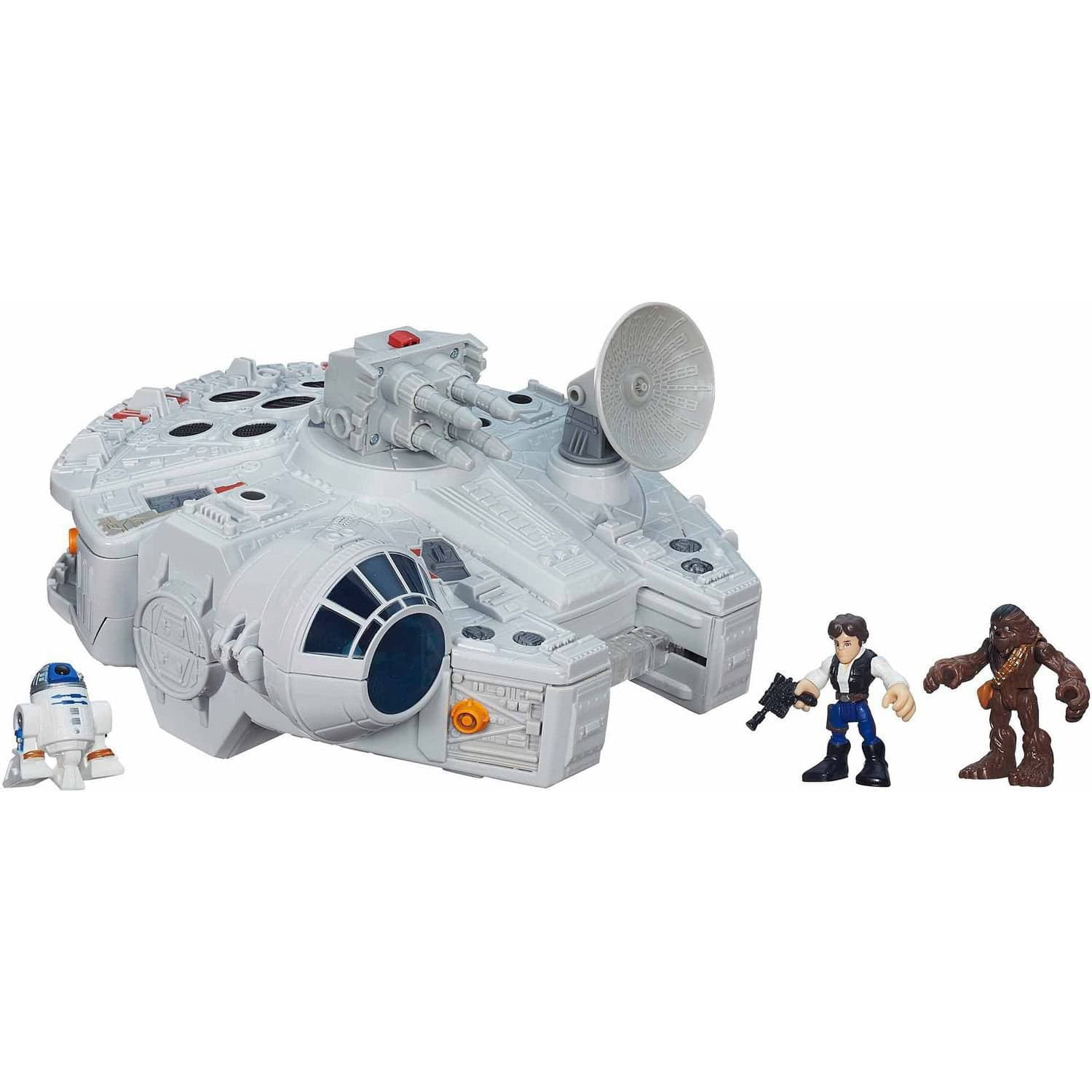 Galactic Heroes Star Wars Millennium Falcon Playset - Walmart.com