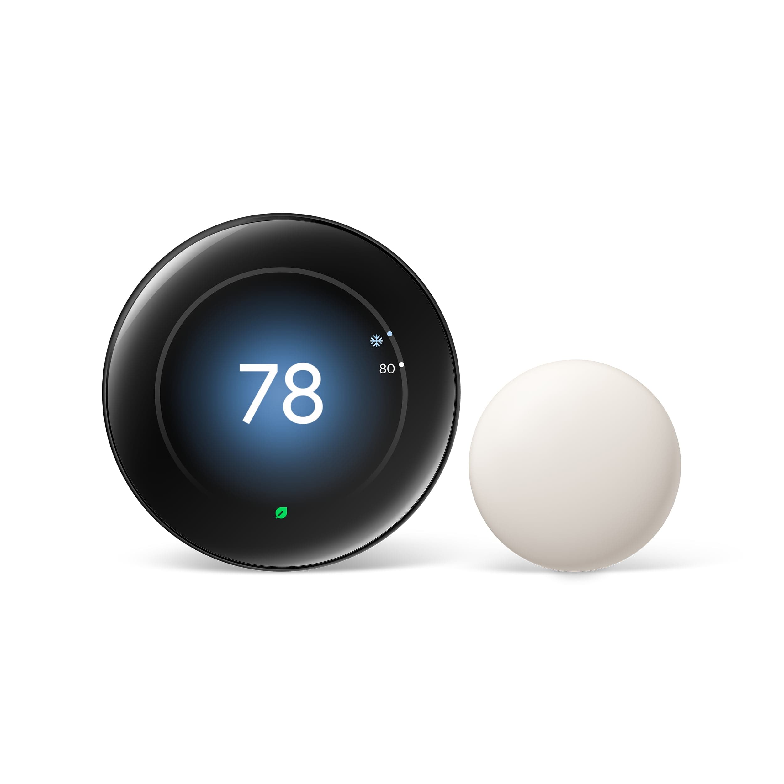 Google Nest Learning Thermostat (4th Gen) with Nest Temperature Sensor ...