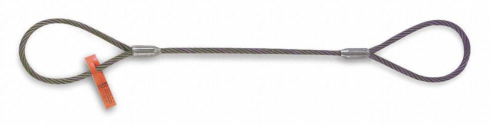 Lift-All Wire Rope Sling,2 ft L,2,800 lb Load Cap 38IEEX2 - Walmart.com