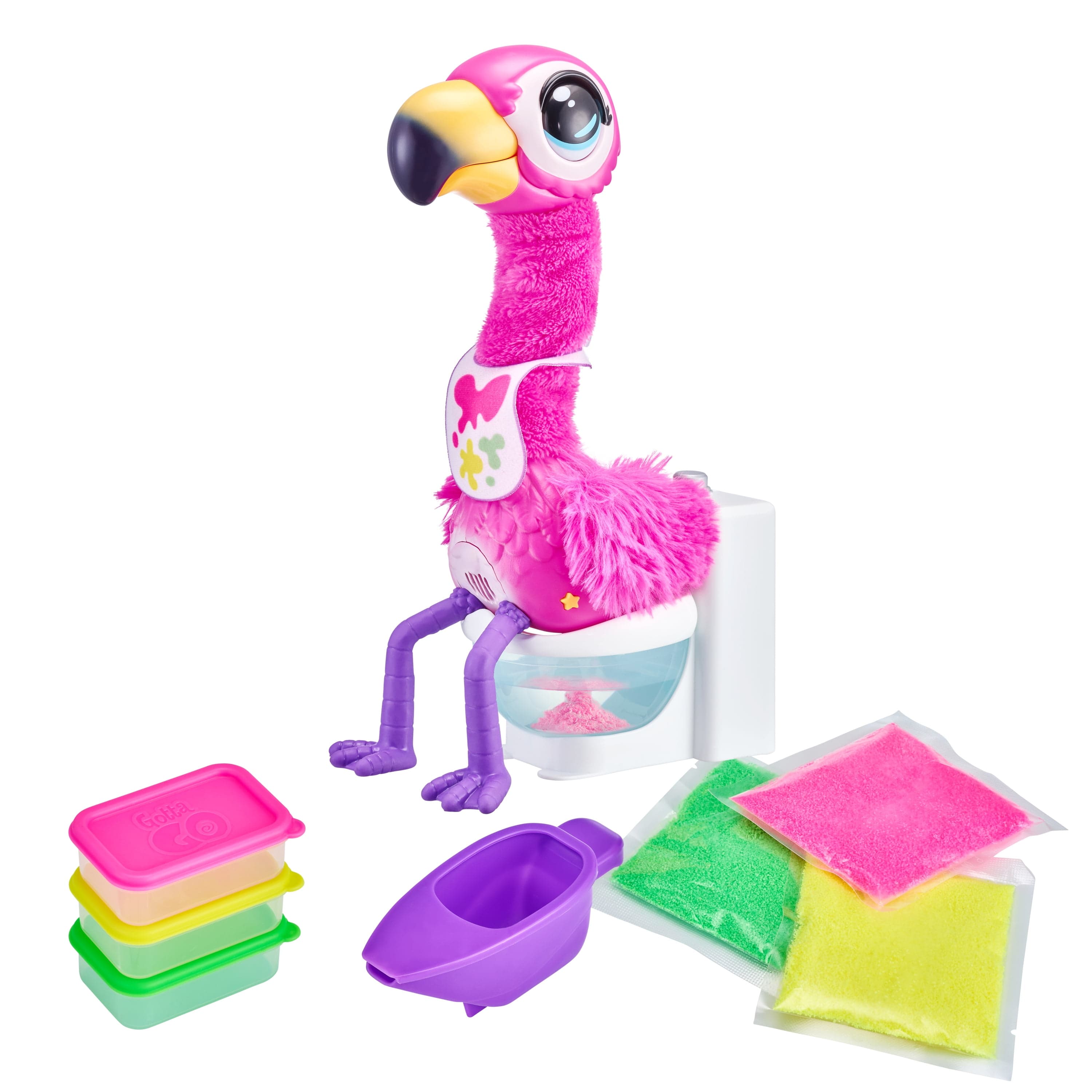 Little Live Pets Gotta Go Flamingo Sherbet Value Pack Interactive Toy ...