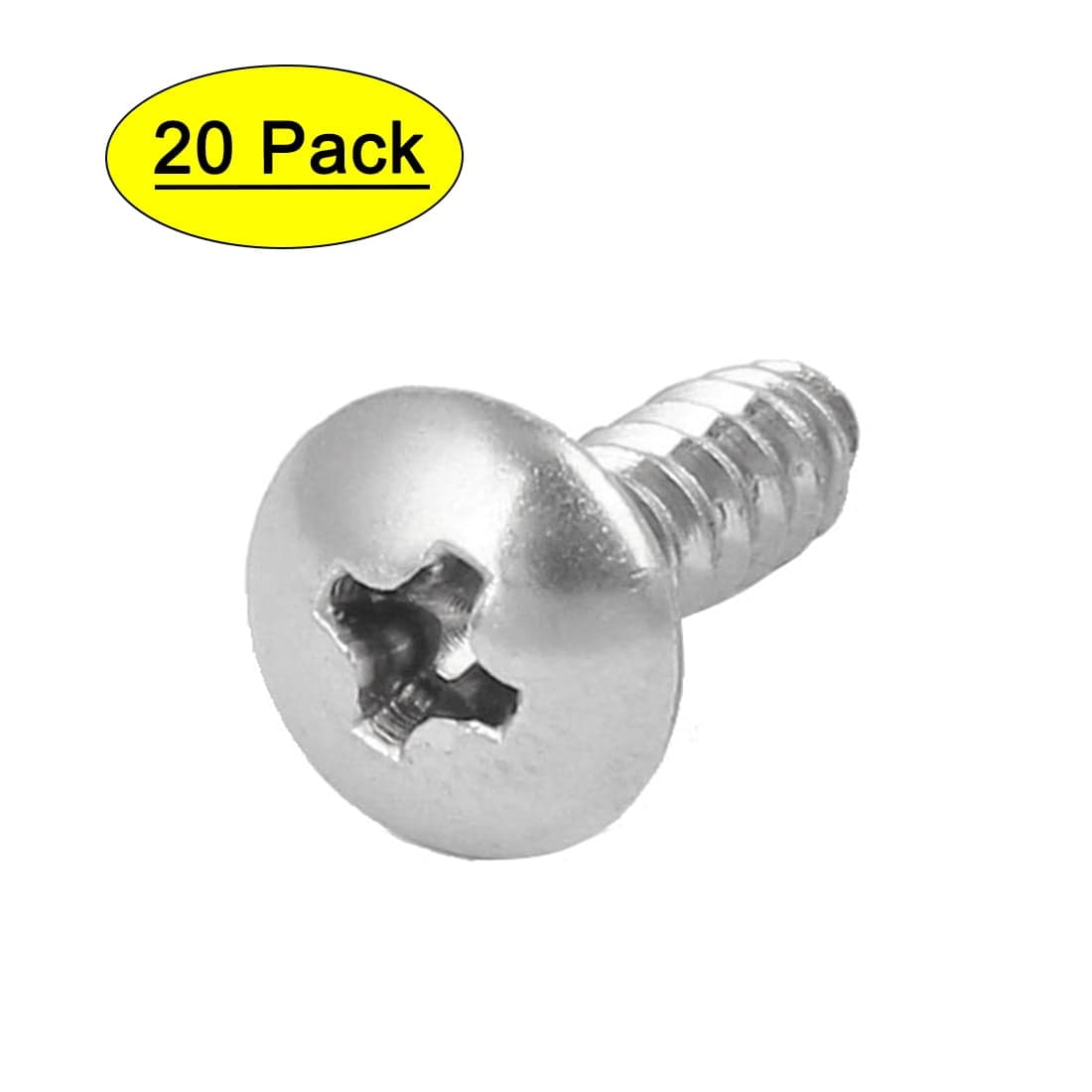 M4x10mm 316 Stainless Steel Truss Head Self Tapping Screws 20pcs ...
