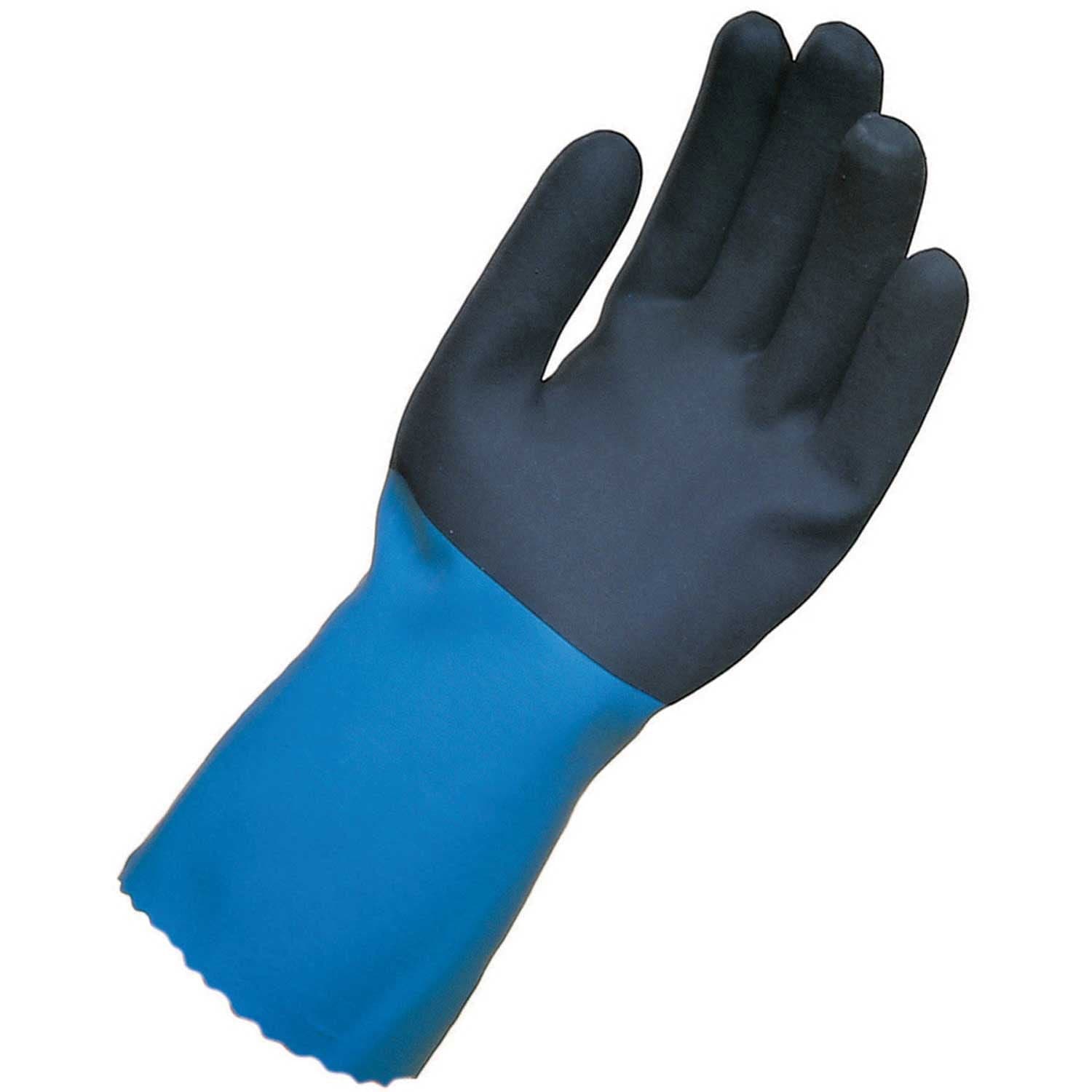 MAPA NL34 Stanzoil Neoprene Gloves 12"" L Medium Weight 1 Pair Size 9 ...