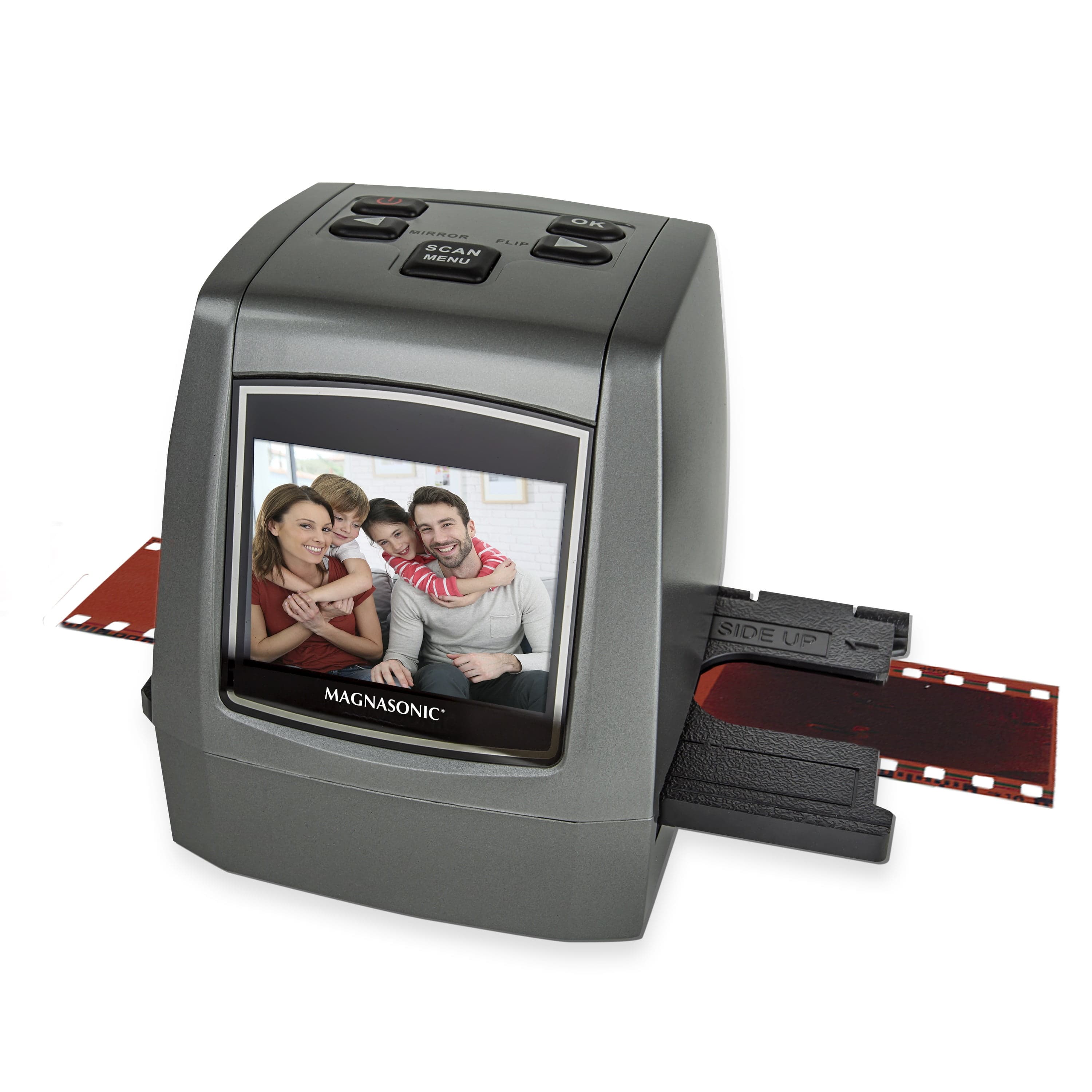 Magnasonic All-In-One High Resolution 22MP Film Scanner, Converts 35mm ...