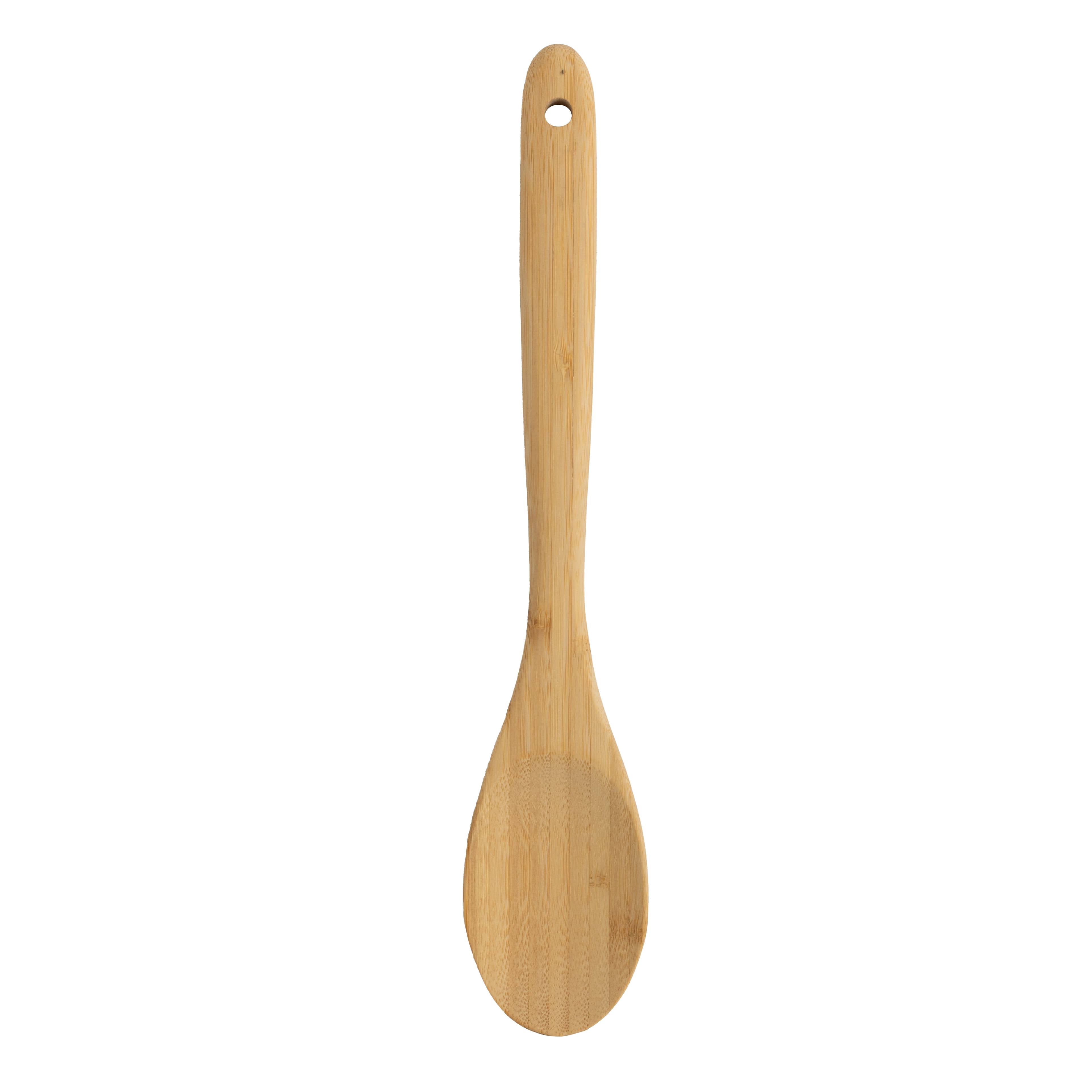 Mainstays Bamboo Cooking Spoon - Natural Bamboo - Kitchen Prep ...