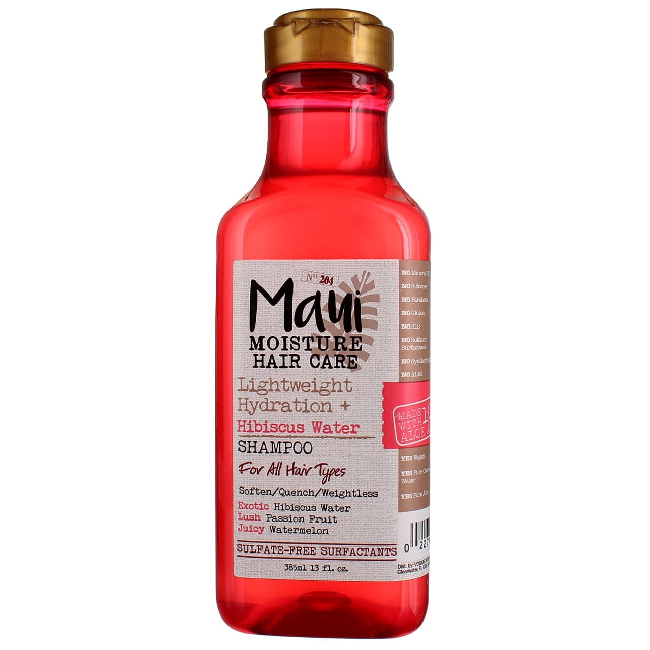 Maui Moisture Lightweight Hydration Hibiscus Water Shampoo