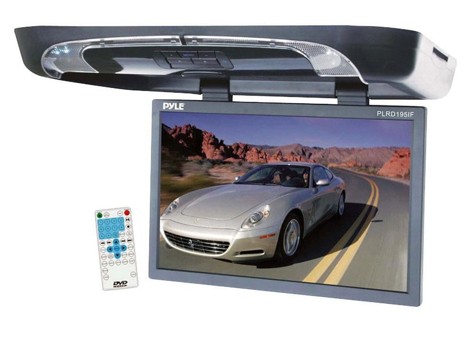 PYLE PLRD195IF - 19'' Flip Down w/ Built In DVD/SD/USB Player w ...