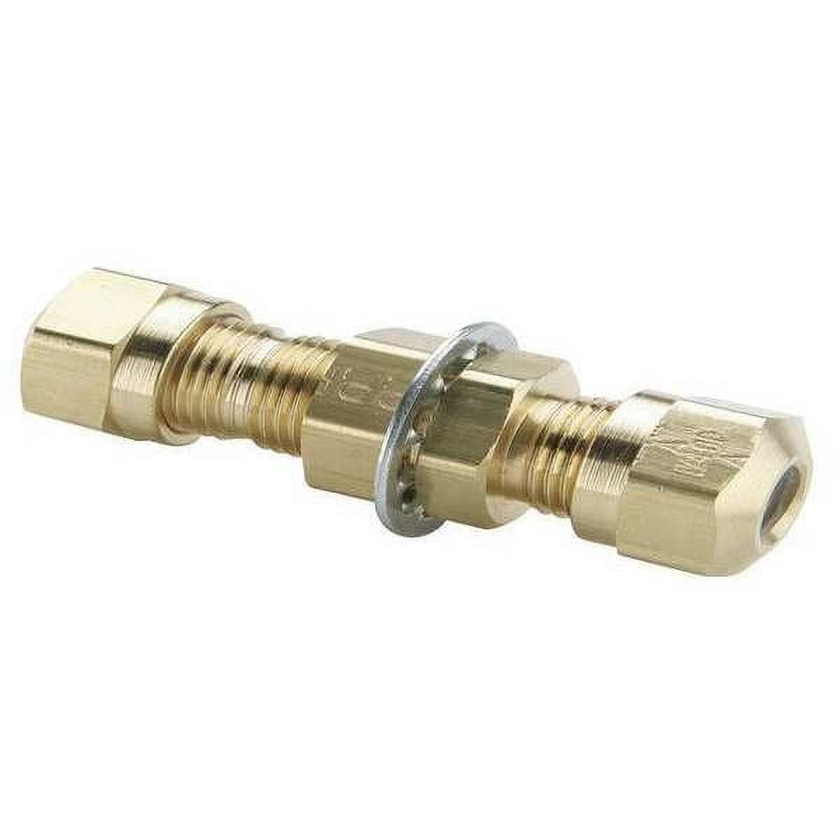 Parker Bulkhead Union,1/4 In 62NBH-4 - Walmart.com