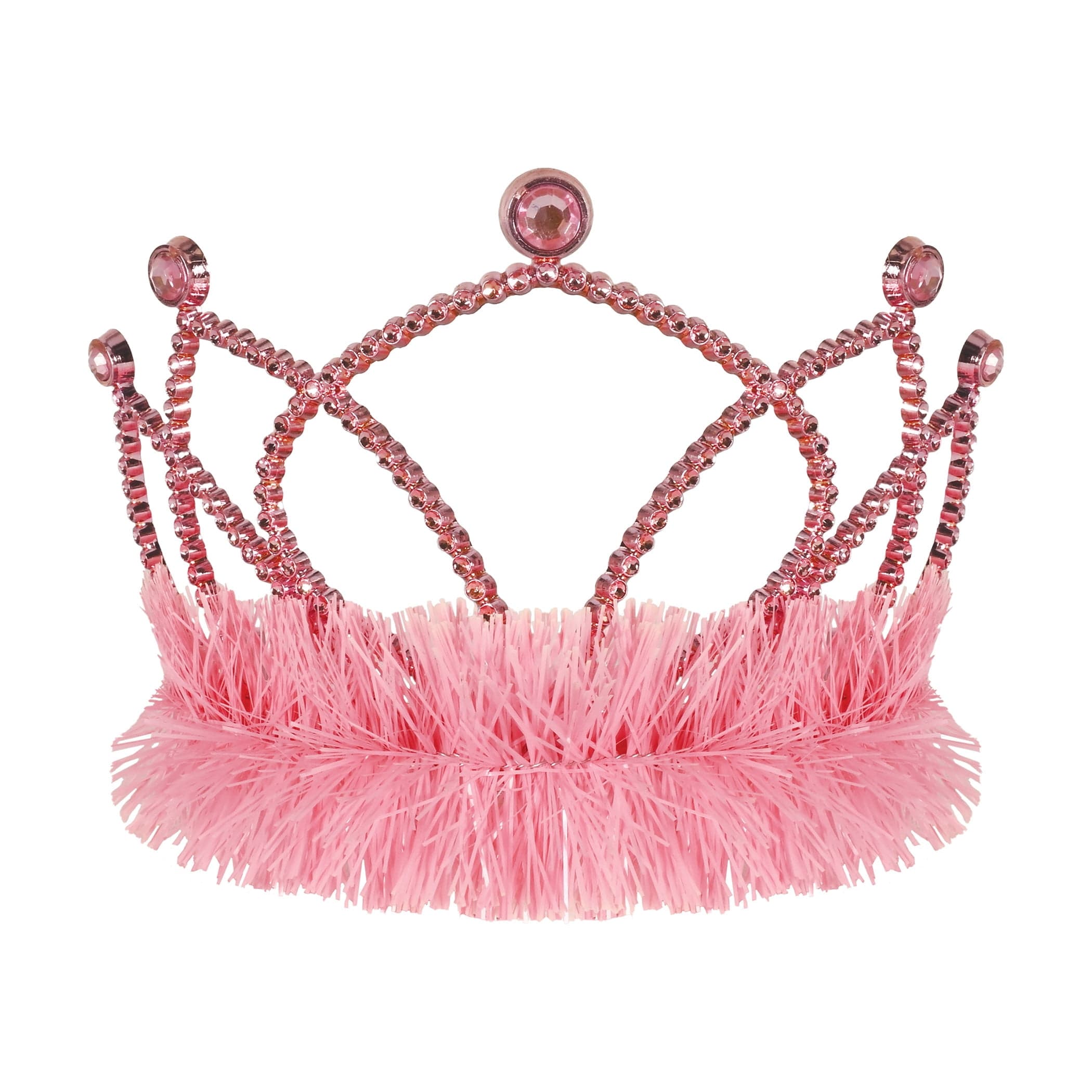Pink Plastic Tiaras, Pack of 6 - Walmart.com