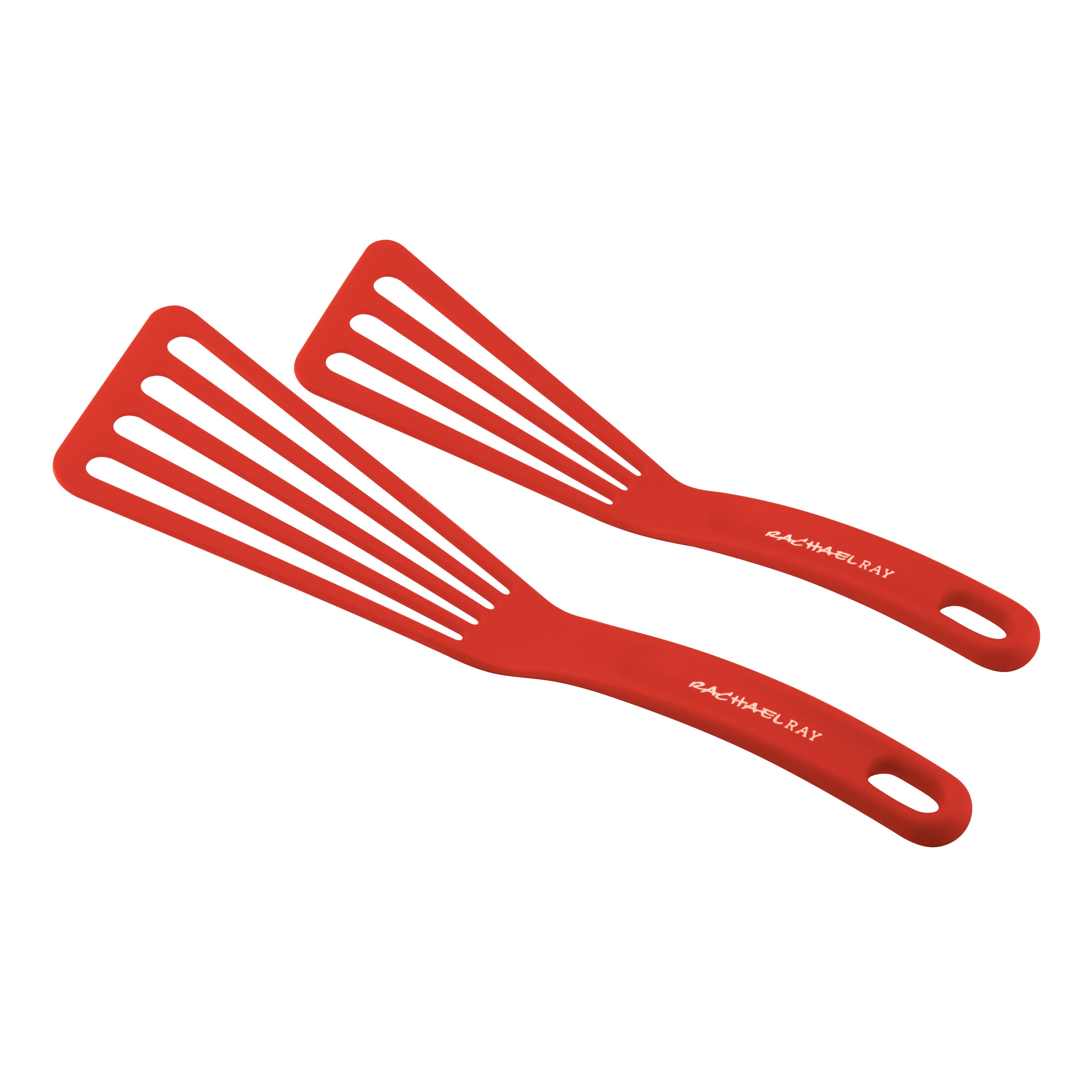 Rachael Ray 2-Piece Tools & Gadgets Nylon Spatula Set, Red - Walmart.com