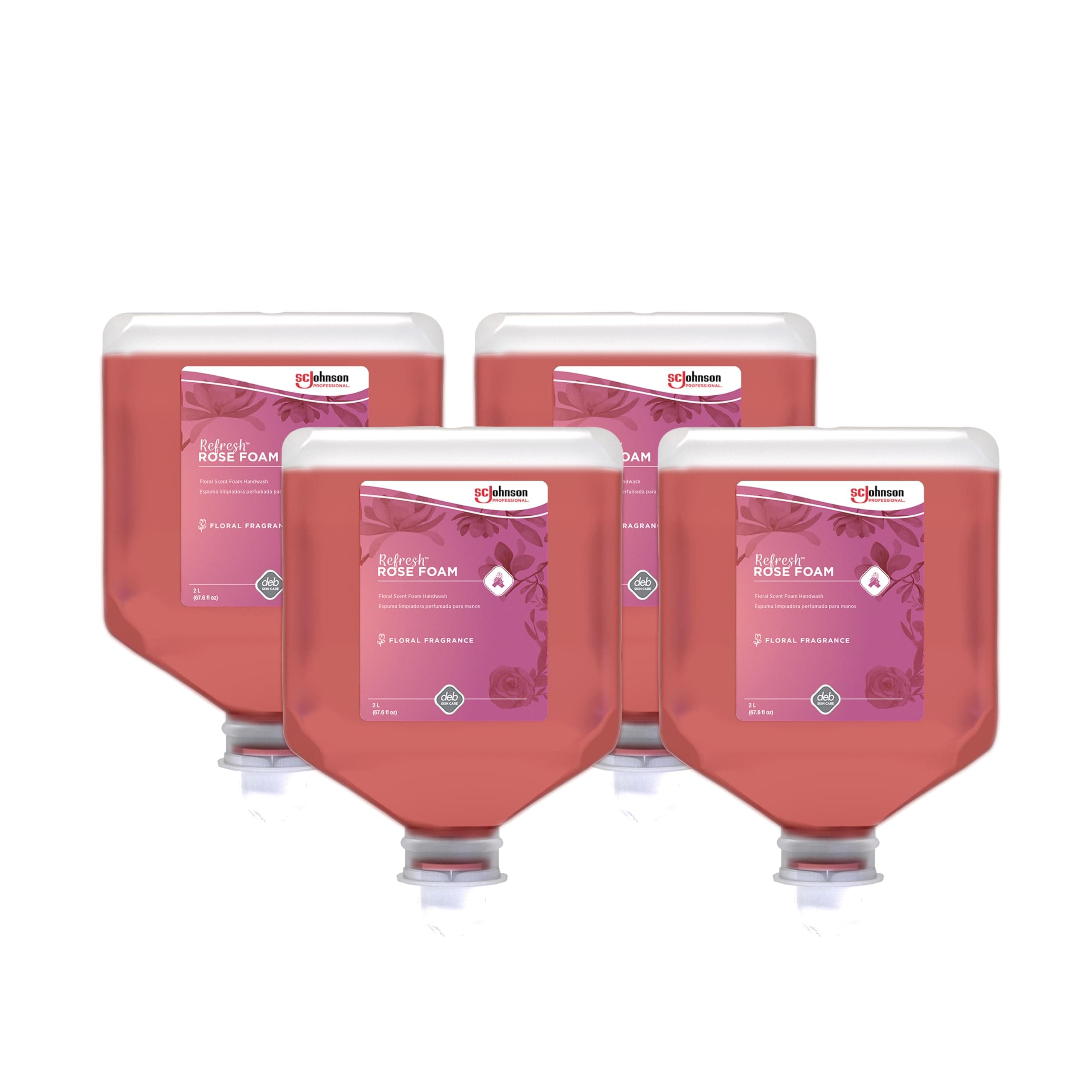 SC Johnson Professional REFRESH IRF13 ROSE FOAM HAND SOAP 2 LITER, 4 ...
