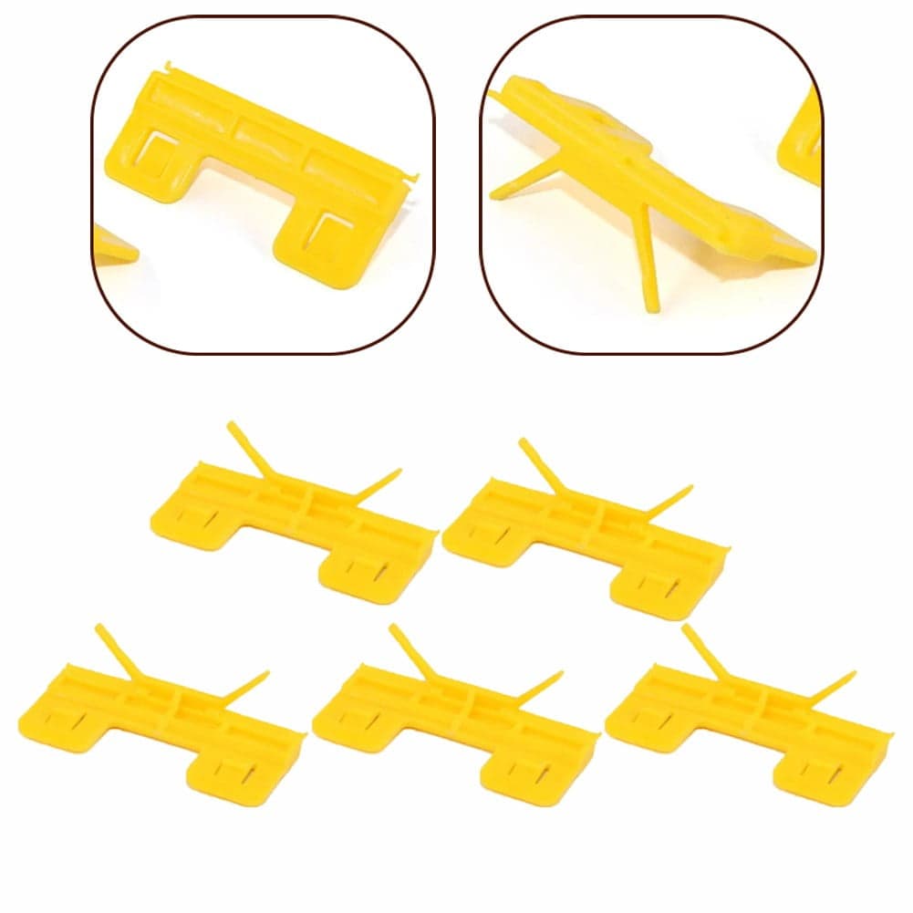 SPRING 5pcs/set Car Windscreen Cover Plate Trim Clips Plastic Clamps ...