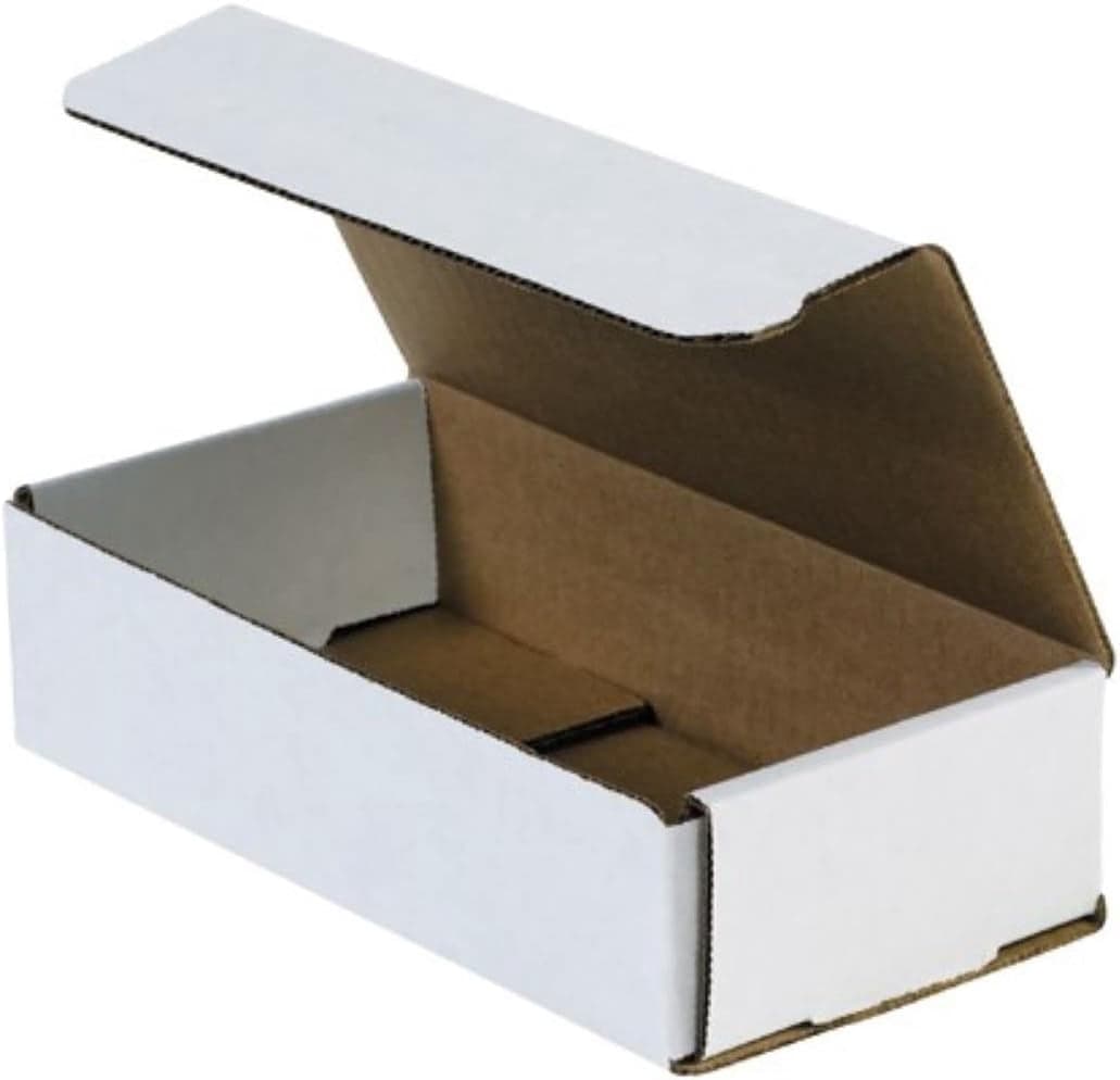 Secure Seal Shipping Boxes – 8x4x2" Mailers Pack of 200 - White ...