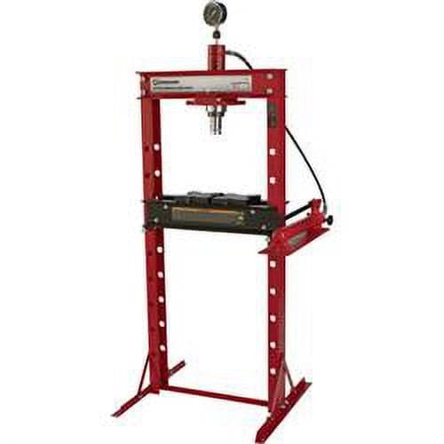 Strongway 46271 Hydraulic Shop Press with Gauge - 20 Ton Capacity ...