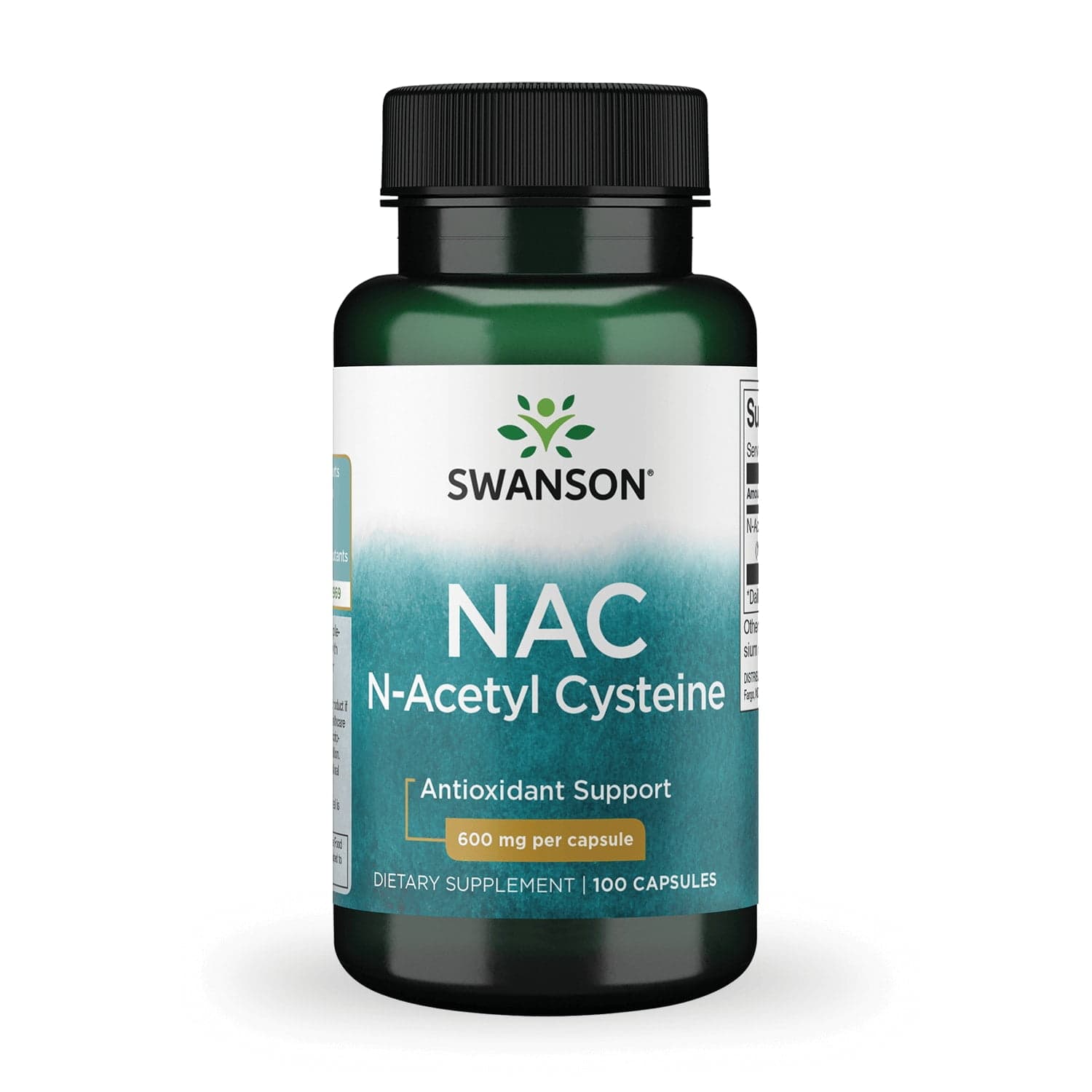 Swanson NAC N-Acetyl Cysteine Antioxidant Anti-Aging Liver Support ...