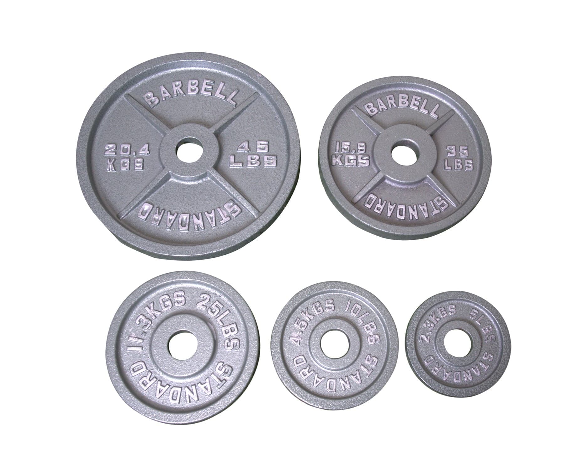 Vesta Olympic Plates, Cast Iron Multi Color, 245 lbs - Walmart.com