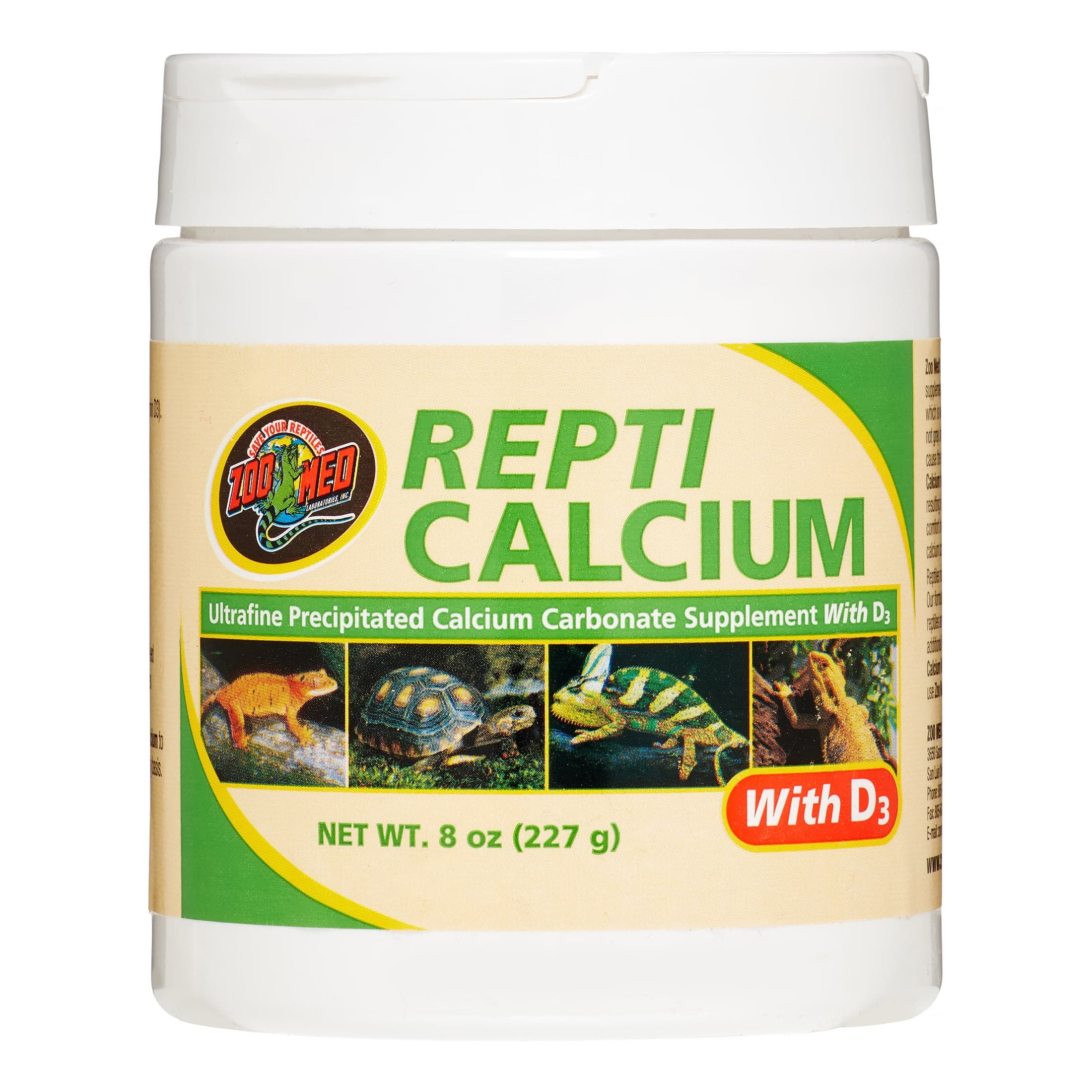 Zoo Med Repti Calcium with D3 Reptile Supplement, 8 Oz - Walmart.com