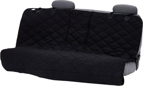 4KNINES Split Rear Seat Cover with Hammock, Black, X-Large - Chewy.com