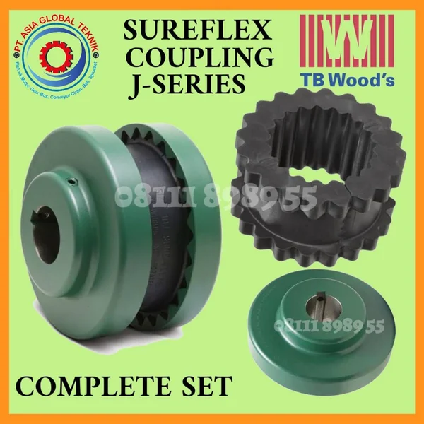 Jual TB WOOD SUREFLEX COUPLING 7J WITH SLEEVE 7S MAX BORE 45mm Jakarta ...