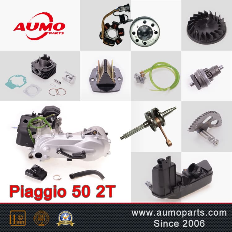 50cc 2-Stroke Scooter Engine for Piaggio 50 2t - Engine and Engine Assy.