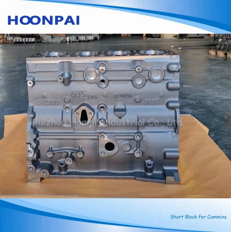 Car Parts Engine Short Block Engine Assembly for Cummins Isb 4.5 / 4bt ...