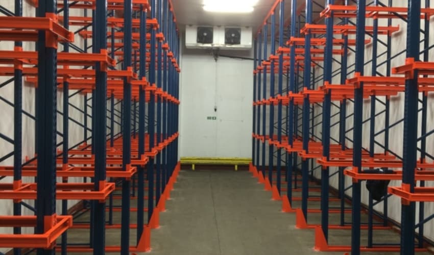 High Density Drive in Pallet Drive Racking Customize Dimensions - Drive ...