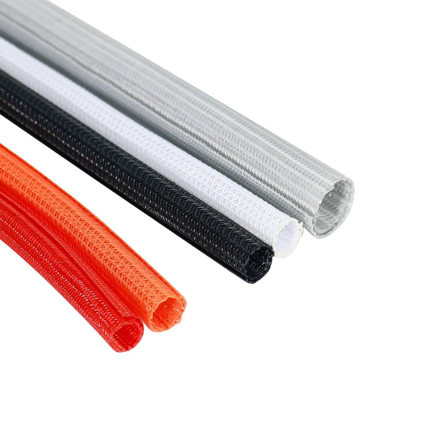 Wire Loom Tubing Cable Sleeve Split Braided Sleeving - Split Braided ...