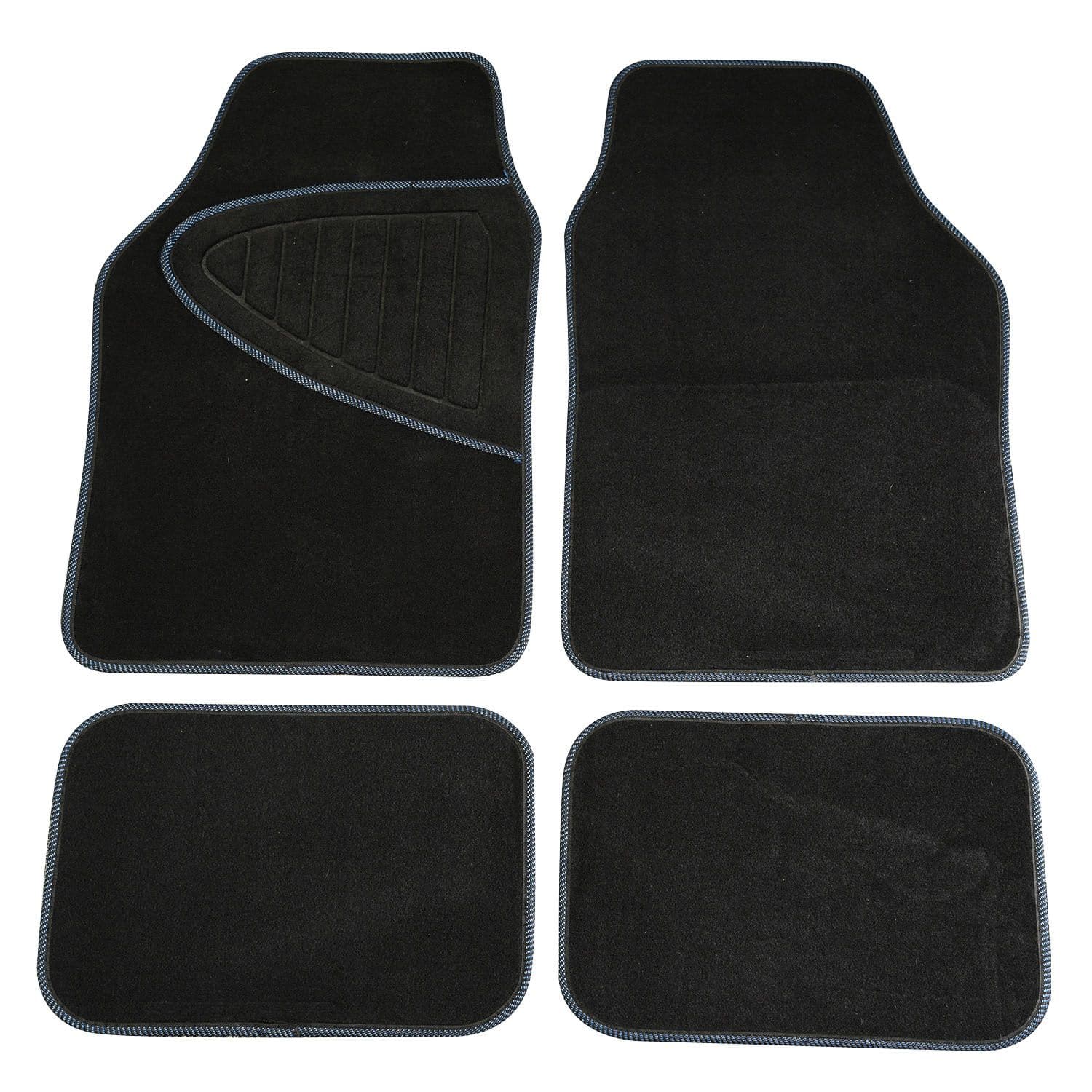Classic Carpet Floor Mats for Car & Auto - Universal Fit - Car Mat and Mat