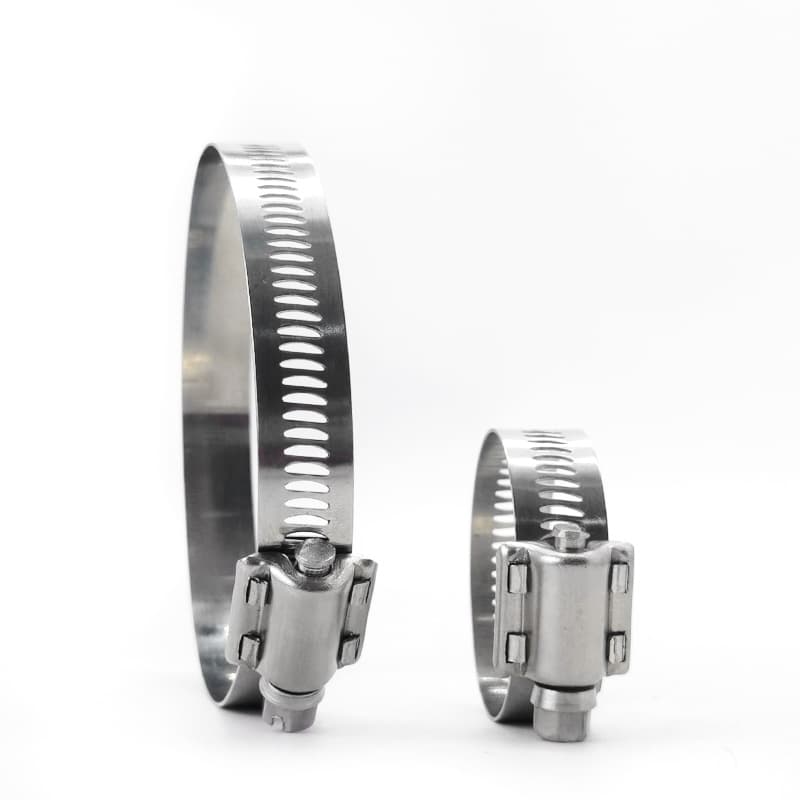 Adjustable Range 304 Stainless Steel Worm Gear Hose Clamps - Clamp and ...