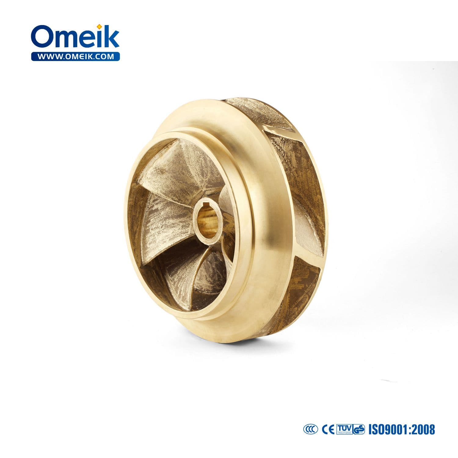 Big Flow Brass Copper Impeller, Bronze Impeller for Big Pumps - Brass ...