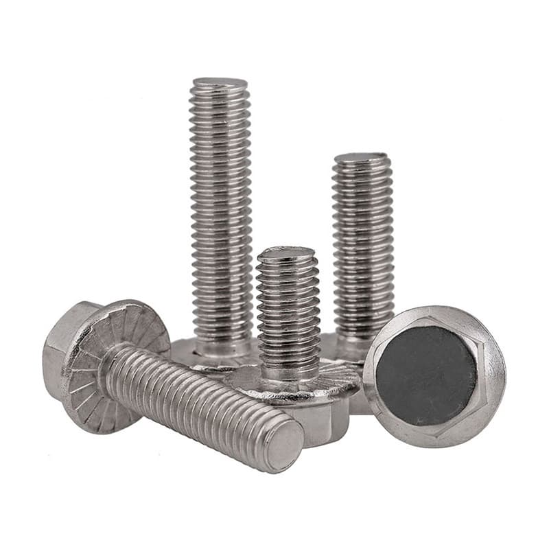 High Tensile OEM Fastener Grade 8.8 Stainless Steel Hexagon Flange Bolt ...