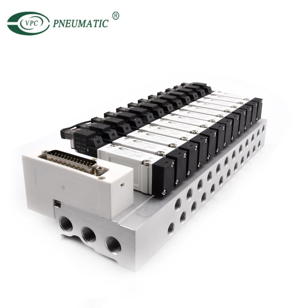 SMC Type Sy Series Solenoid Valve Manifold Pneumatic Valve Terminal ...