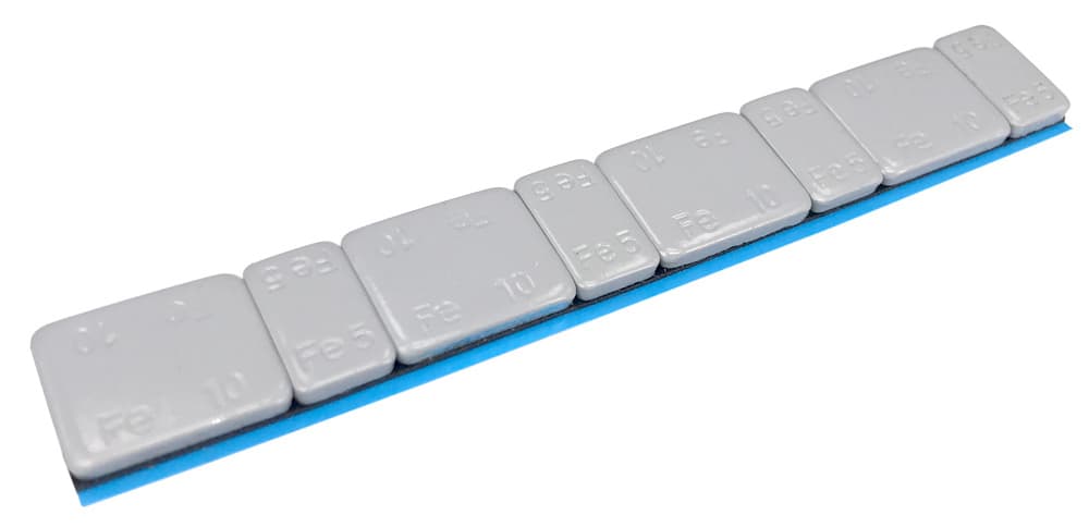 Fe Stick on Plastic Coated Adhesive Wheel Balancing Weights - Wheel ...