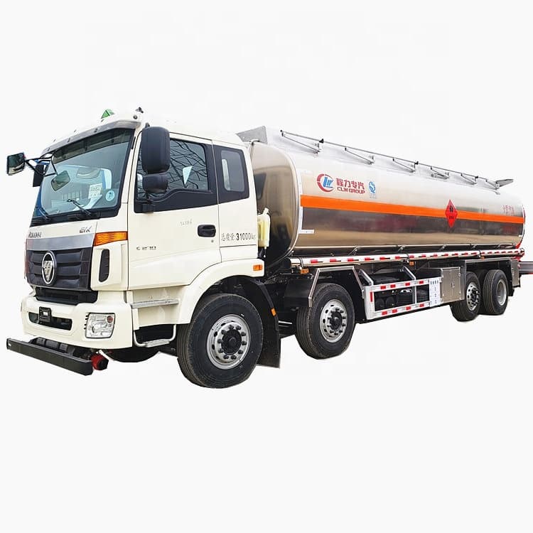 Rhd Foton 8X4 30m3 Fuel Tanker Delivery Truck 8000 Gallon Fuel Tank ...