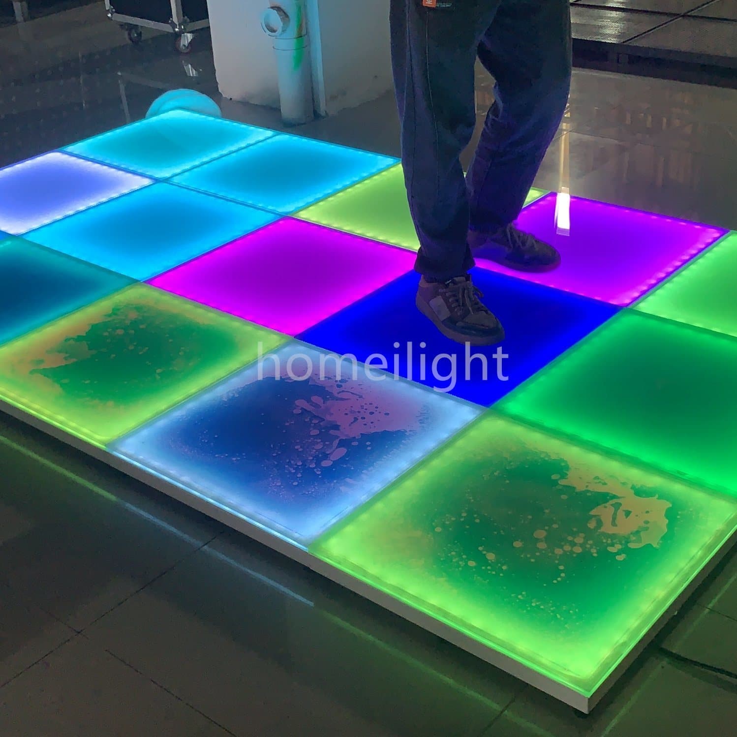 Illuminated Floor Tiles The Exploration About LED Floor Tiles