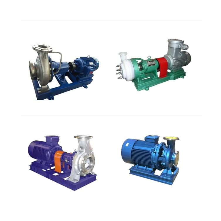 Naoh Transport Chemical Industrial Process PFA Lined Centrifugal Pump ...