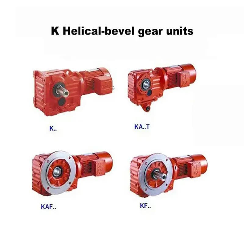 Ka67 Hollow Shaft Right Angle Shaft Helical Bevel Gear Motor with ...