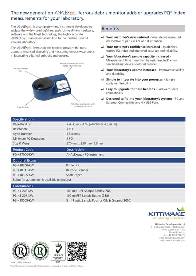 Parker Kittiwake ANALEX pqL | PDF | Computing | Technology & Computing