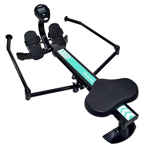 Harvil Hydraulic Rowing Machine with Folding Arms, Adjustable ...